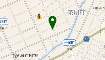 大道呉服店の地図画像