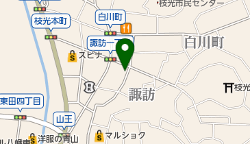 岡田酒店の地図画像