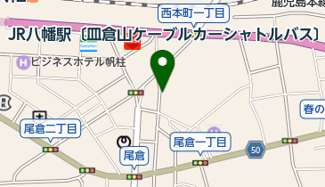 西本町自動車の地図画像