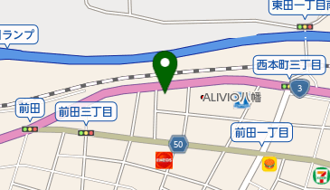 九州古物総合市場の地図画像