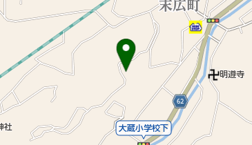 乳山八幡神社の地図画像