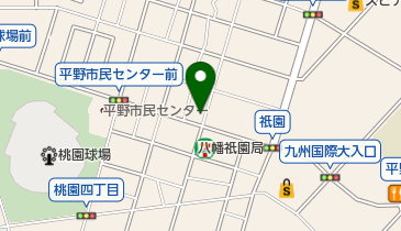 スナックぎおんの地図画像