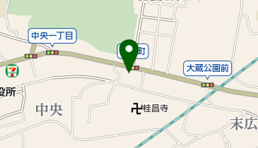 西部水道工事センター椛組の地図画像