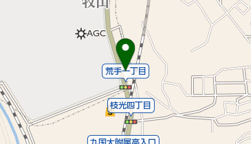 カーベスト北九の地図画像