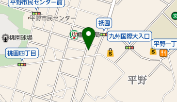 アミ美容室の地図画像