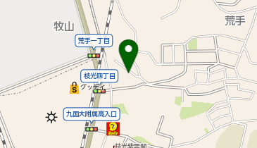 岡美容室の地図画像