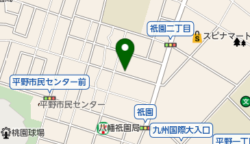 美容室堀の地図画像