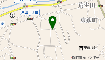 安部内科医院の地図画像