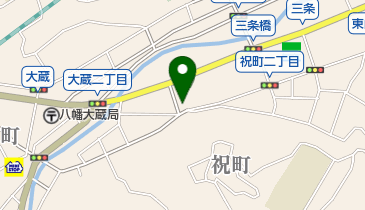 竹田理髪店の地図画像