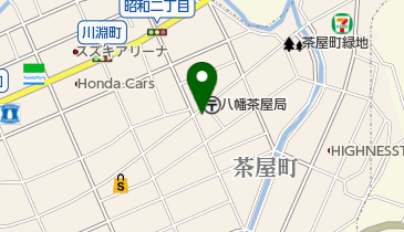 ヘアーサロンウエノの地図画像