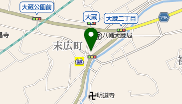 森本理容店の地図画像