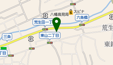 笹屋菓子舗の地図画像