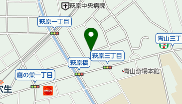 有限会社冨士永硝子店の地図画像