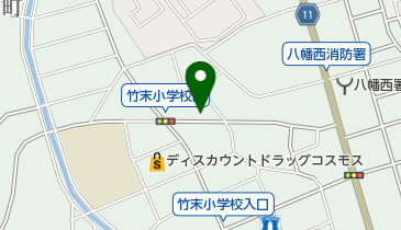 米田商店の地図画像