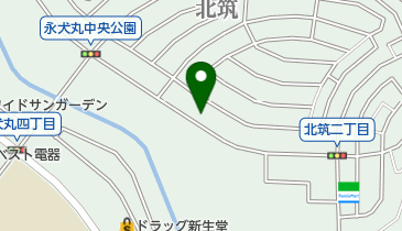 紅工業の地図画像