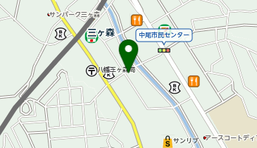 こにし園芸店の地図画像
