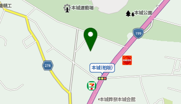 平田ナーセリー八幡本城店の地図画像