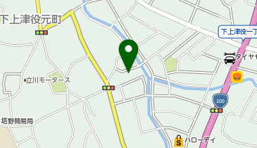 ニチイのほほえみ下上津役の地図画像