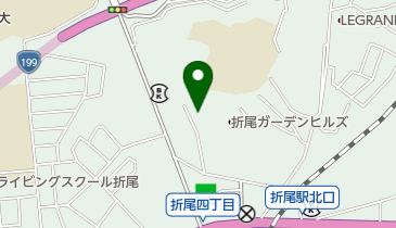 折尾西公民館の地図画像