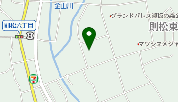 則松東公民館の地図画像