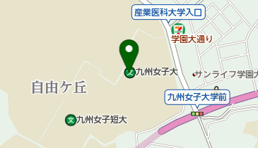 福原学園法人事務局 総務課の地図画像