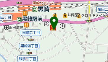 黒崎薬局の地図画像
