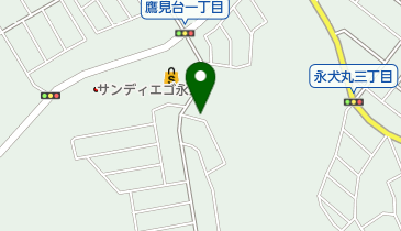 西山美容室の地図画像