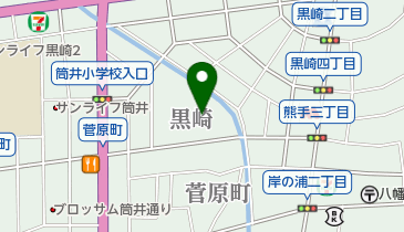 天理教西鎮分教会の地図画像