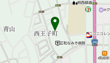 天理教若宮分教会の地図画像