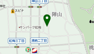 クリーニングのパール京都屋の地図画像