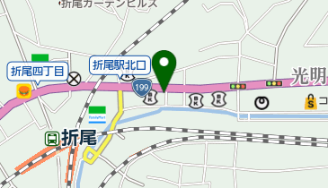 ミッシェル折尾店の地図画像