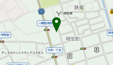 福岡県赤十字血液センター北九州事業所の地図画像