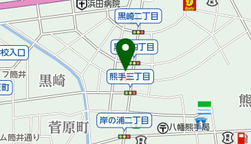 八幡コンタクトレンズの地図画像