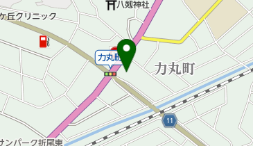 ヴィレッジ倶楽部本城店の地図画像