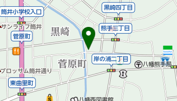 平岡氷店の地図画像