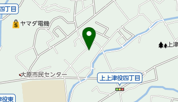 藤原酒店の地図画像