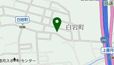 ガレージワンピースの地図画像