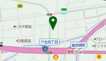 大同自動車株式会社の地図画像