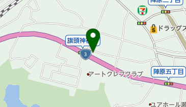 光自動車の地図画像