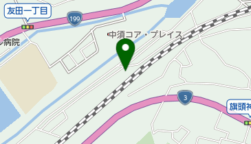 東本自動車工場の地図画像