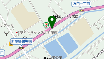 大和自動車整備工場の地図画像