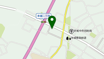 スタジオアリス本城店の地図画像