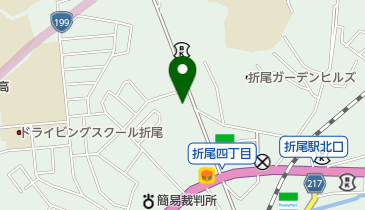 田中整骨院の地図画像