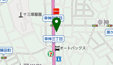 日高整骨院の地図画像