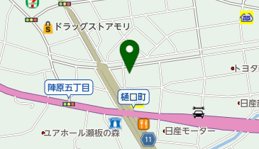 北條旗店の地図画像