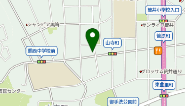 久保田鮮魚惣菜店の地図画像