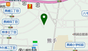 ひっぱりだこ黒崎の地図画像