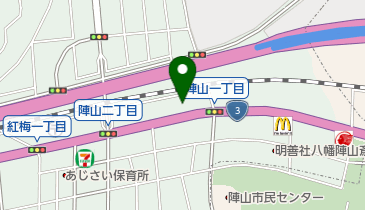 西岡竹材店の地図画像