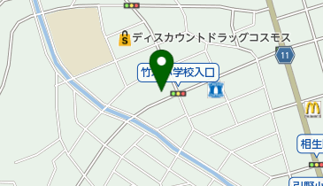 ファミリー動物病院の地図画像