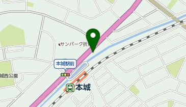 ヘアーバイパッション八幡店の地図画像